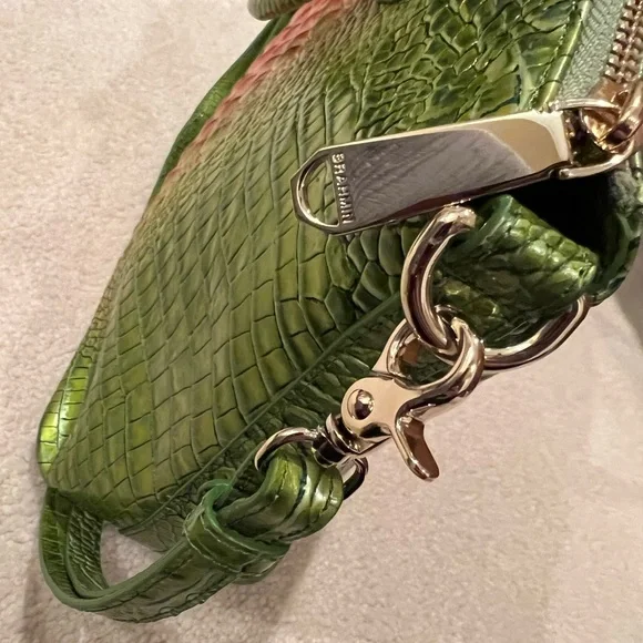 Brahmin Duxbury Satchel Limeade Green Melon Ombré NWOT - Picture 5 of 12